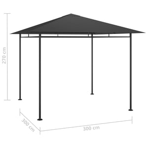 Κιόσκι Ανθρακί 3 x 3 x 2,7 μ. 180 γρ./μ²