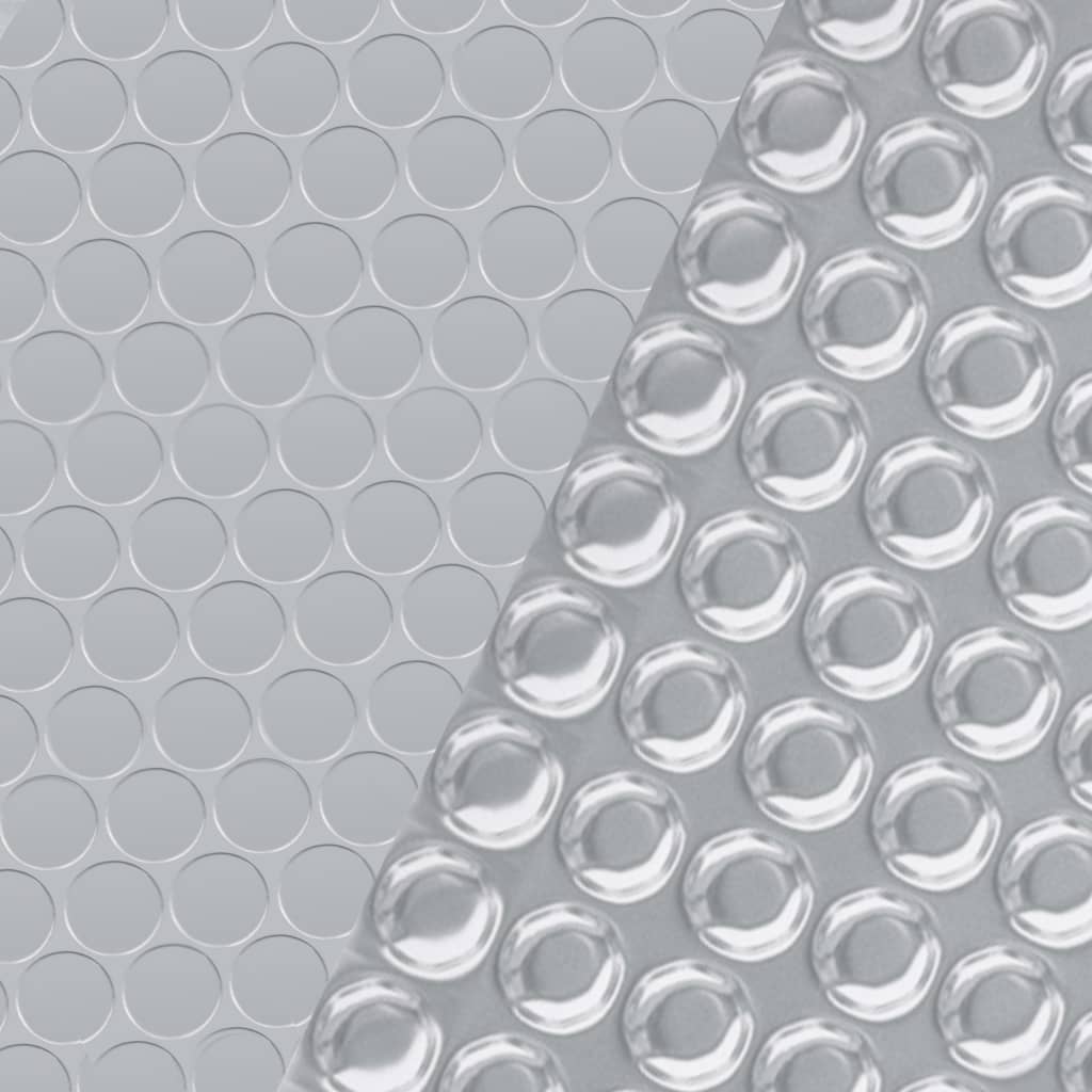 Κάλυμμα Πισίνας Ασημί 549 x 274 εκ. από Πολυαιθυλένιο - Pakobazaar