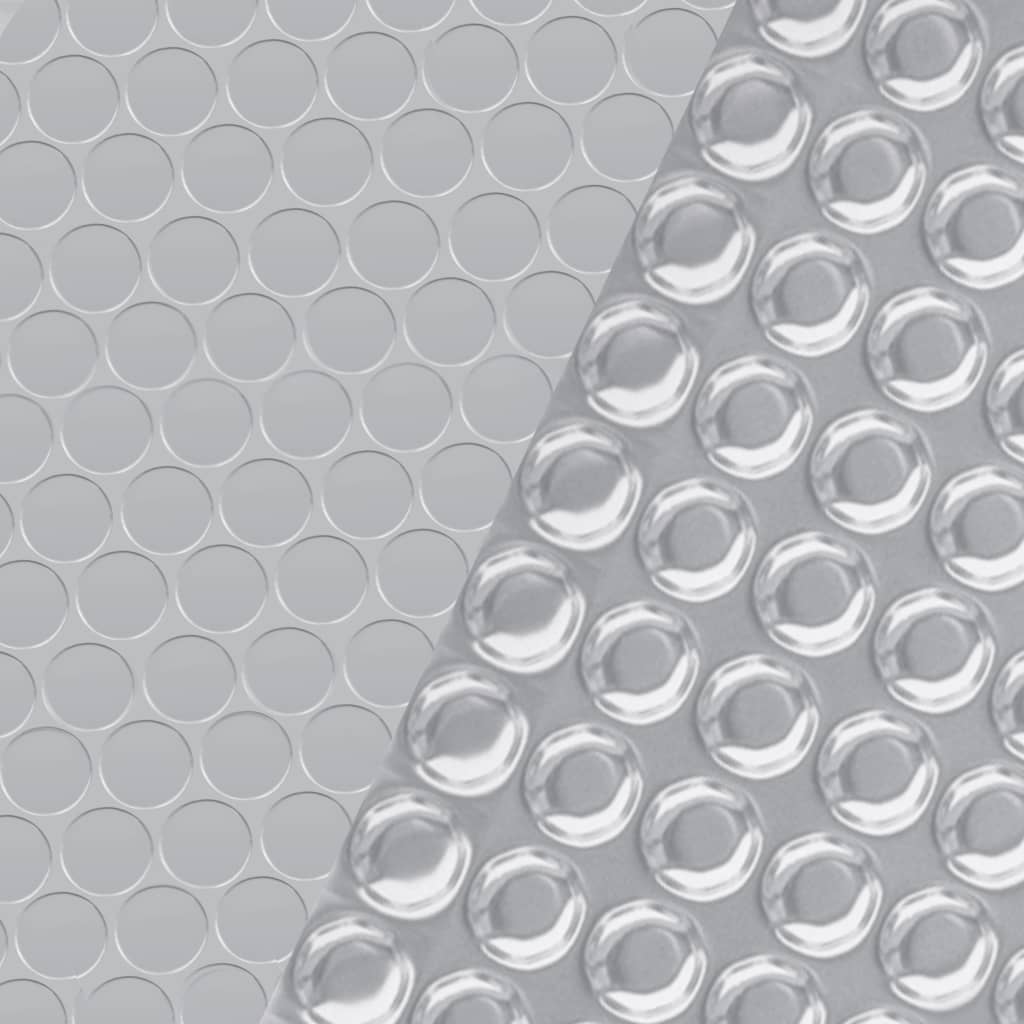 Κάλυμμα Πισίνας Ασημί 975 x 488 εκ. από Πολυαιθυλένιο - Pakobazaar