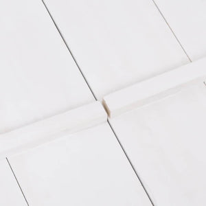 Αμμοδόχος Λευκή 95 x 90 x 15 εκ. από Ξύλο Ελάτης