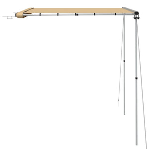 Τέντα Τροχόσπιτου Μπεζ 2 x 2  x 2,15 μ. - Pakobazaar