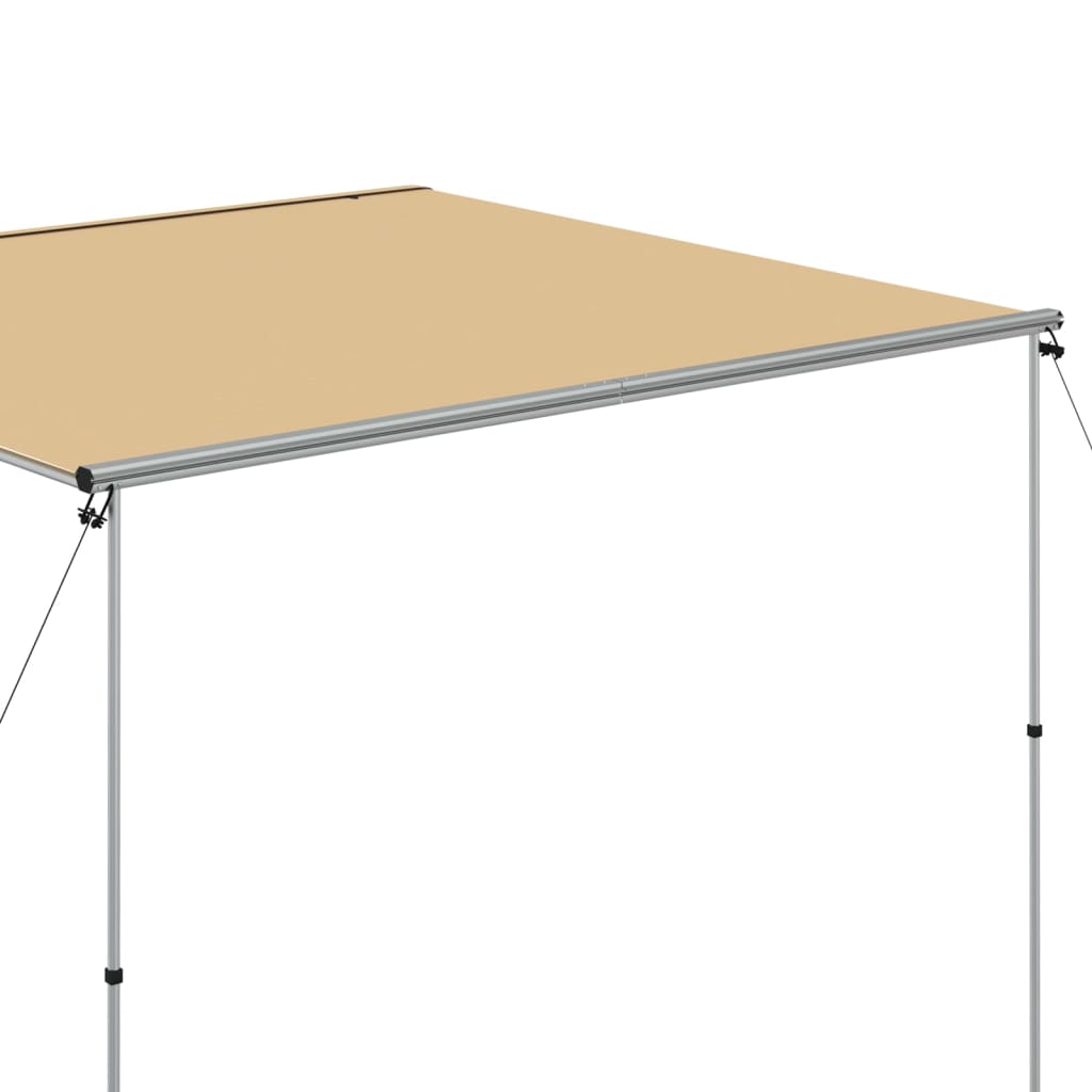 Τέντα Τροχόσπιτου 3 x 3 x 2,15 μ. Μπεζ - Pakobazaar