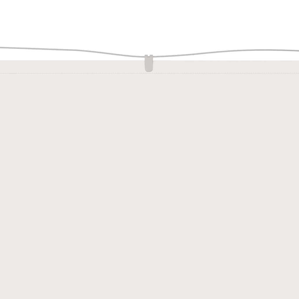 Τέντα Κάθετη Λευκή 60 x 1200 εκ. από Ύφασμα Oxford - PAKOBAZAAR