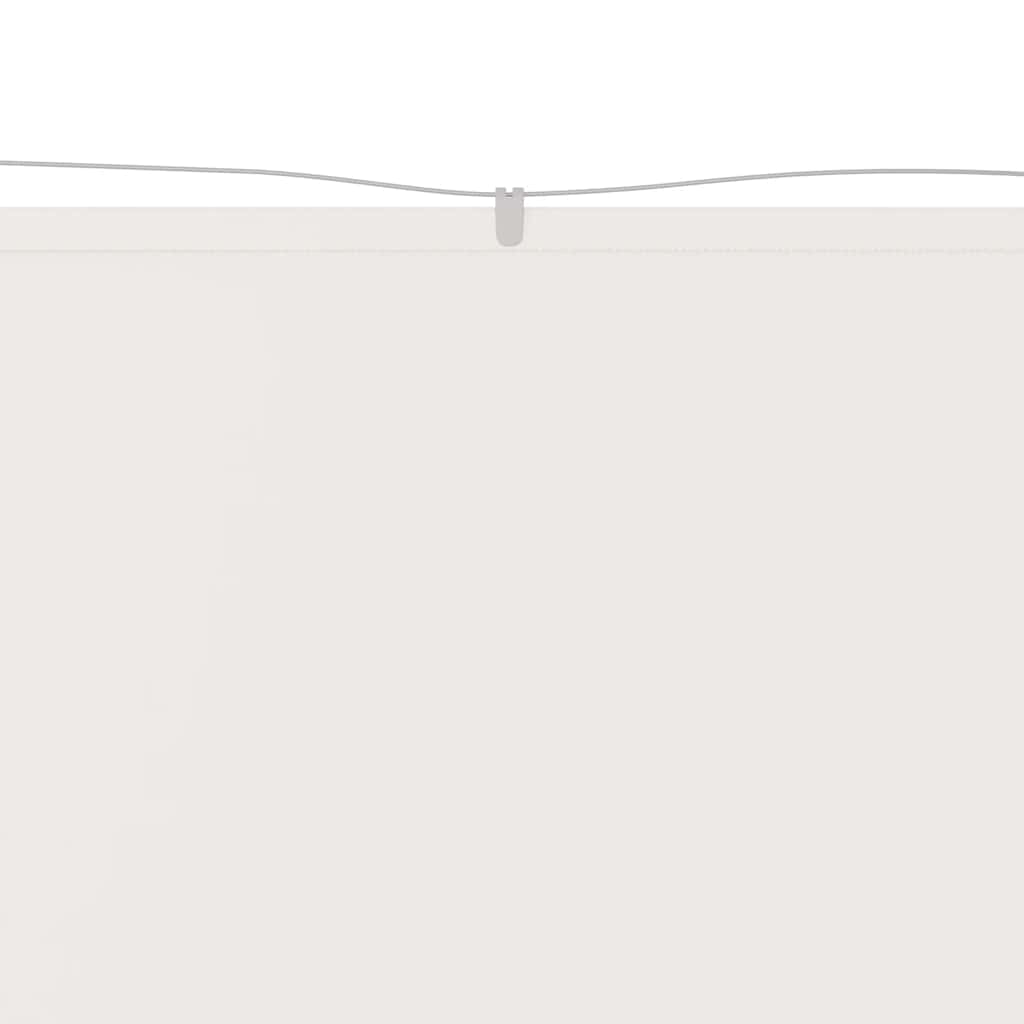 Τέντα Κάθετη Λευκή 100 x 800 εκ. από Ύφασμα Oxford - PAKOBAZAAR