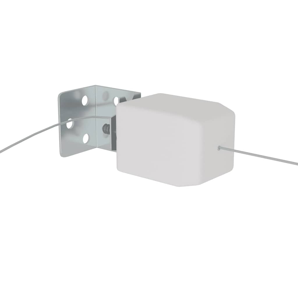 Τέντα Κάθετη Λευκή 140 x 420 εκ. από Ύφασμα Oxford - PAKOBAZAAR