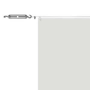 Τέντα Κάθετη Λευκή 140 x 600 εκ. από Ύφασμα Oxford - PAKOBAZAAR