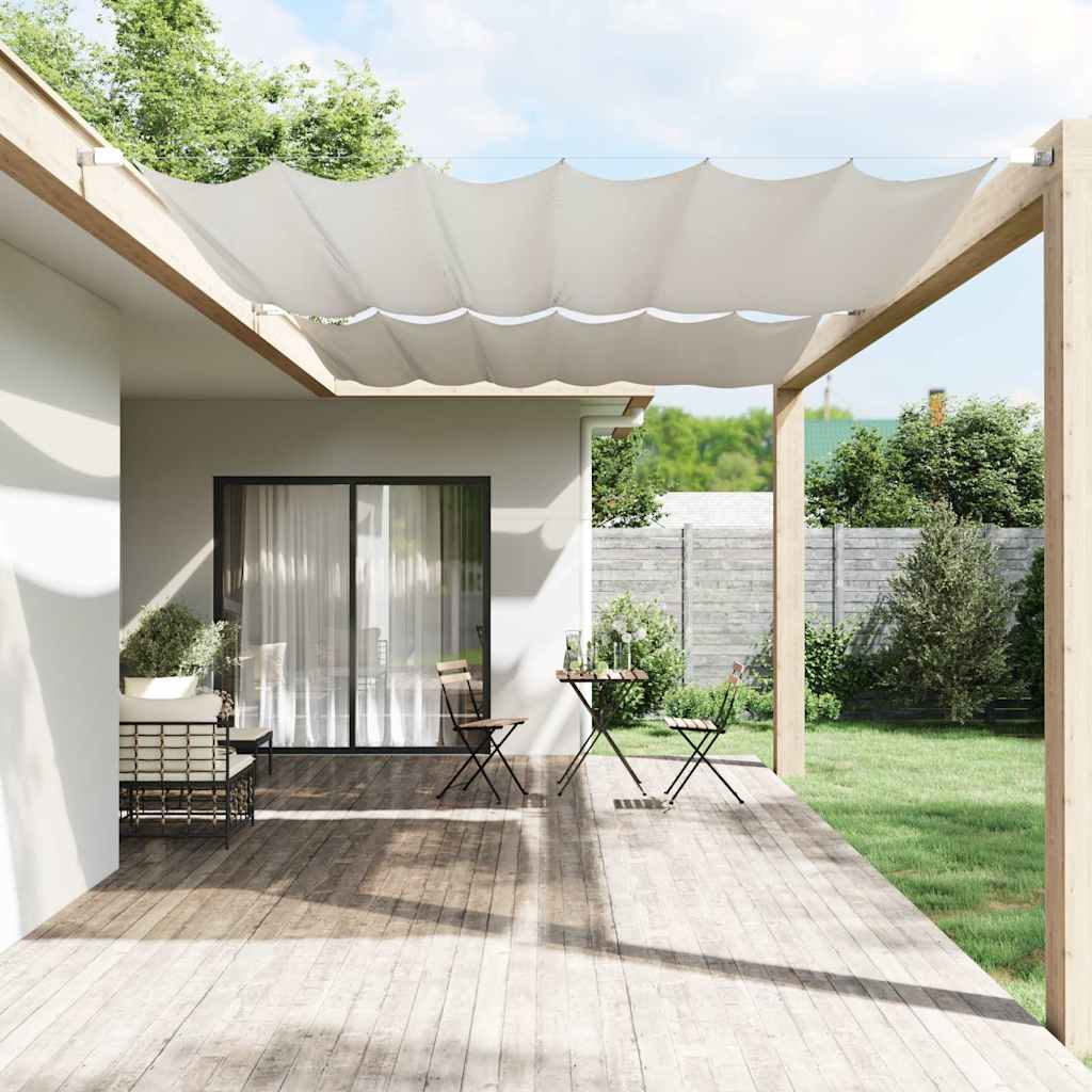 Τέντα Κάθετη Λευκή 300 x 270 εκ. από Ύφασμα Oxford