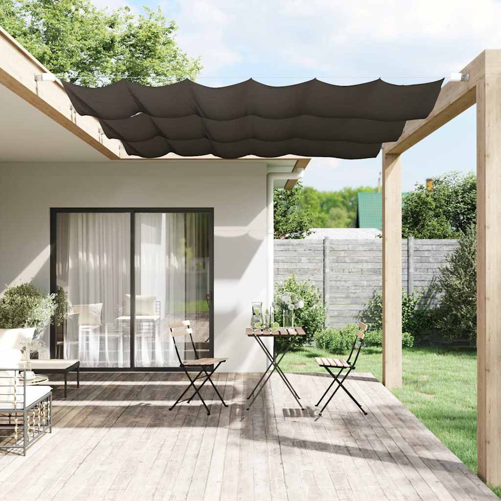 Τέντα Κάθετη Ανθρακί 100 x 270 εκ. από Ύφασμα Oxford - Pakobazaar