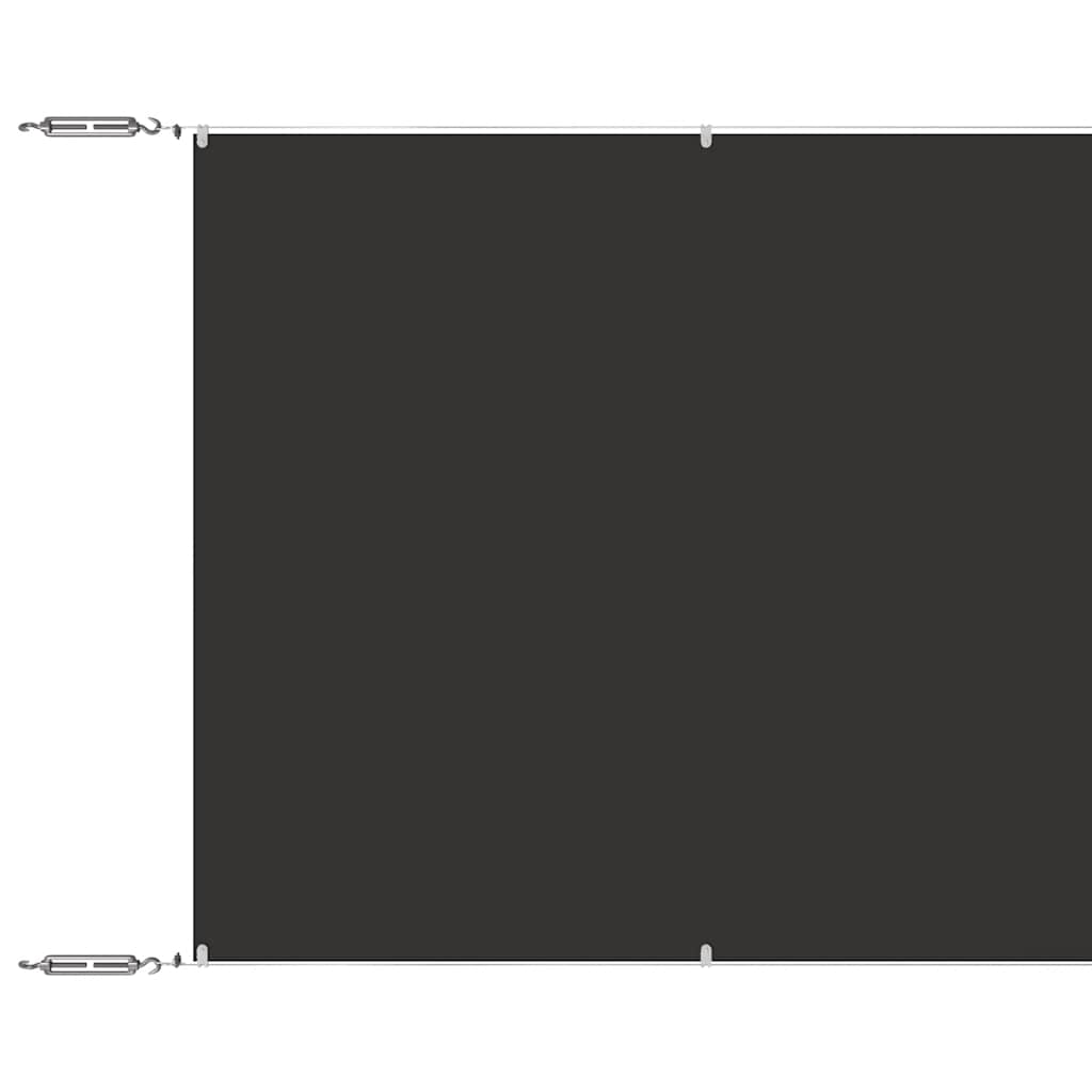 Τέντα Κάθετη Ανθρακί 100 x 1200 εκ. από Ύφασμα Oxford - PAKOBAZAAR