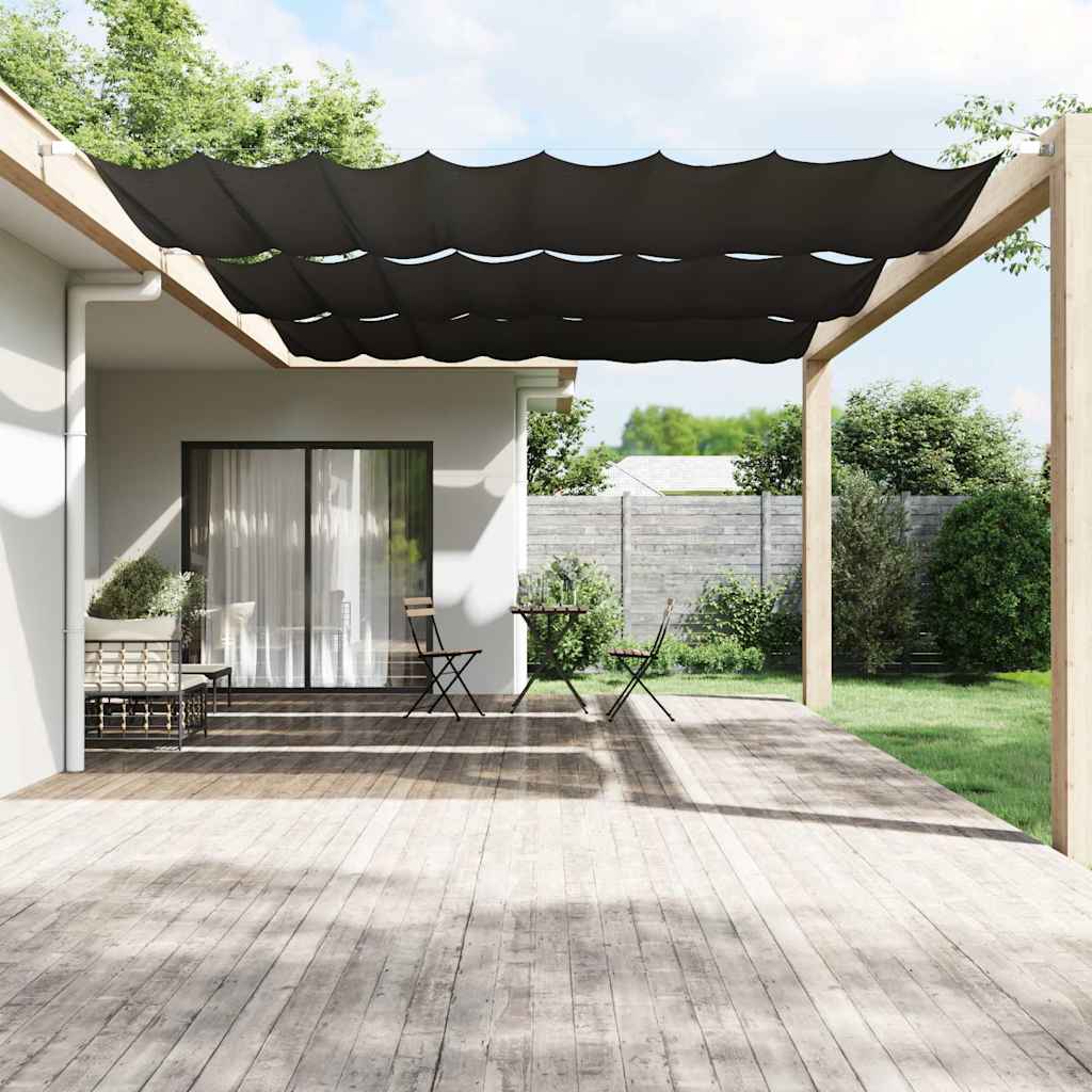 Τέντα Κάθετη Ανθρακί 200 x 420 εκ. από Ύφασμα Oxford - Pakobazaar