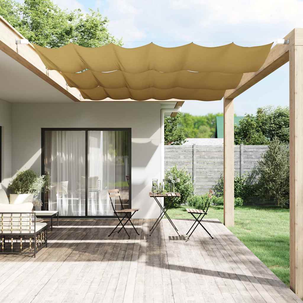 Τέντα Κάθετη Μπεζ 140 x 270 εκ. από Ύφασμα Oxford