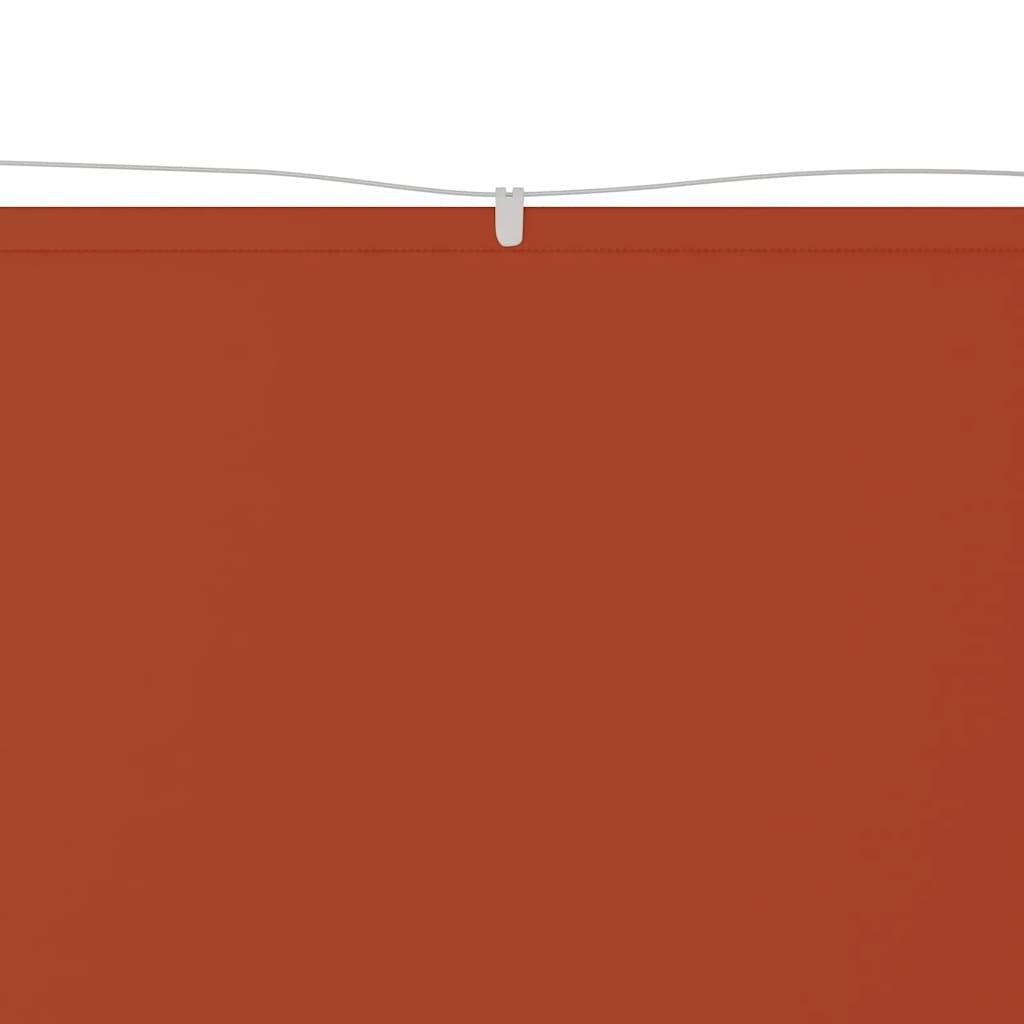 Τέντα Κάθετη Τερακότα 100 x 800 εκ. από Ύφασμα Oxford - PAKOBAZAAR
