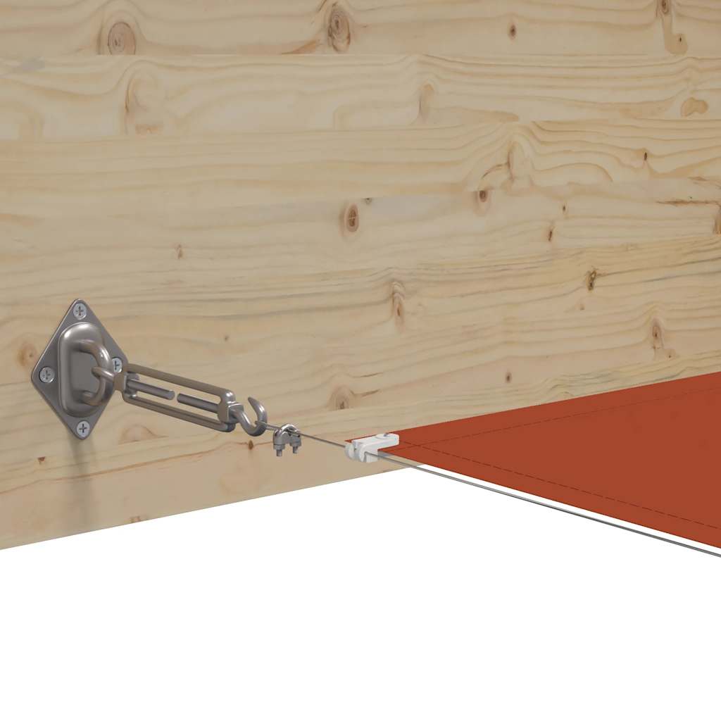 Τέντα Κάθετη Τερακότα 100 x 800 εκ. από Ύφασμα Oxford - PAKOBAZAAR