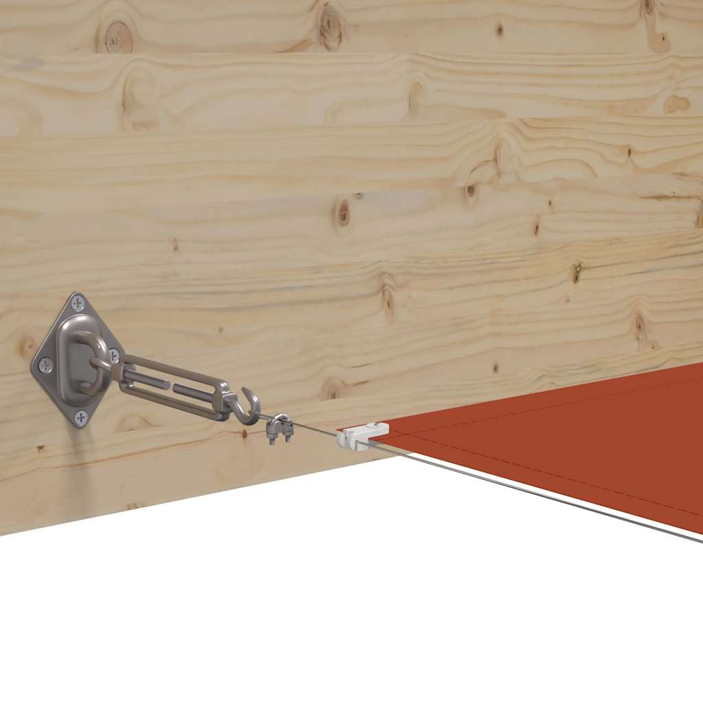 Τέντα Κάθετη Τερακότα 140 x 800 εκ. από Ύφασμα Oxford - PAKOBAZAAR