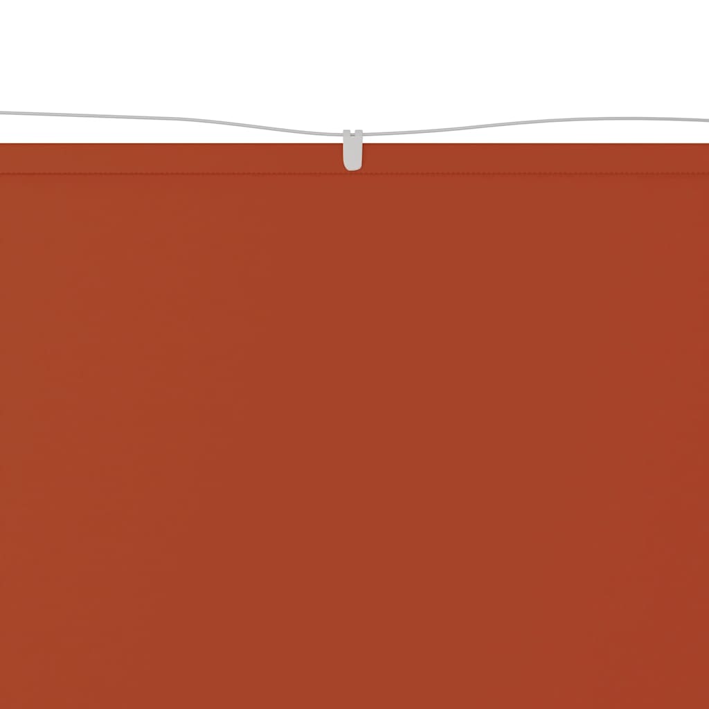 Τέντα Κάθετη Τερακότα 180 x 1000 εκ. από Ύφασμα Oxford - PAKOBAZAAR