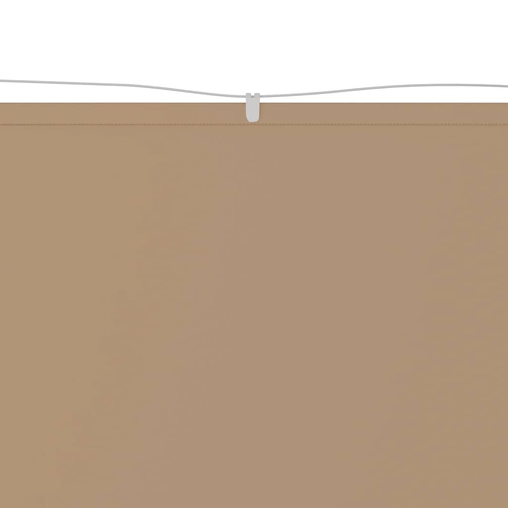 Τέντα Κάθετη Taupe 60 x 1200 εκ. από Ύφασμα Oxford - PAKOBAZAAR