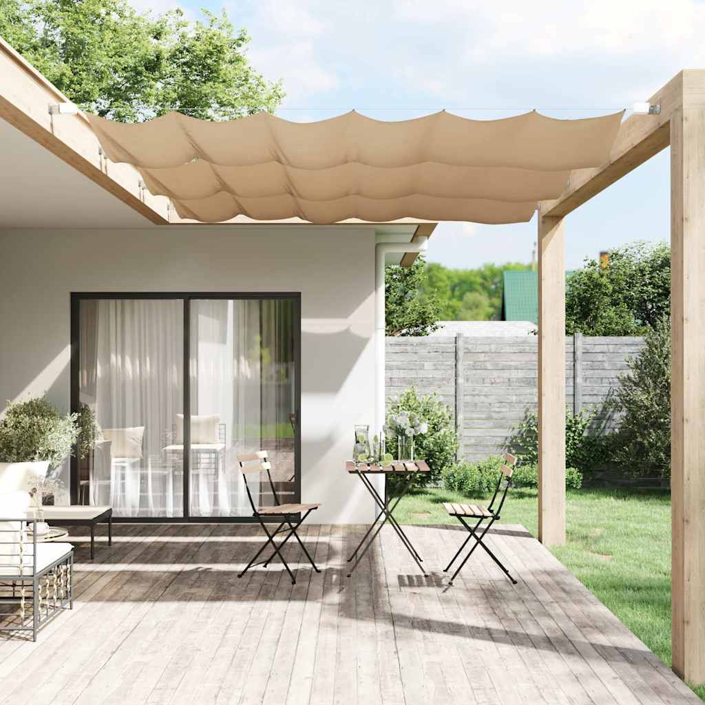 Τέντα Κάθετη Taupe 100 x 270 εκ. από Ύφασμα Oxford