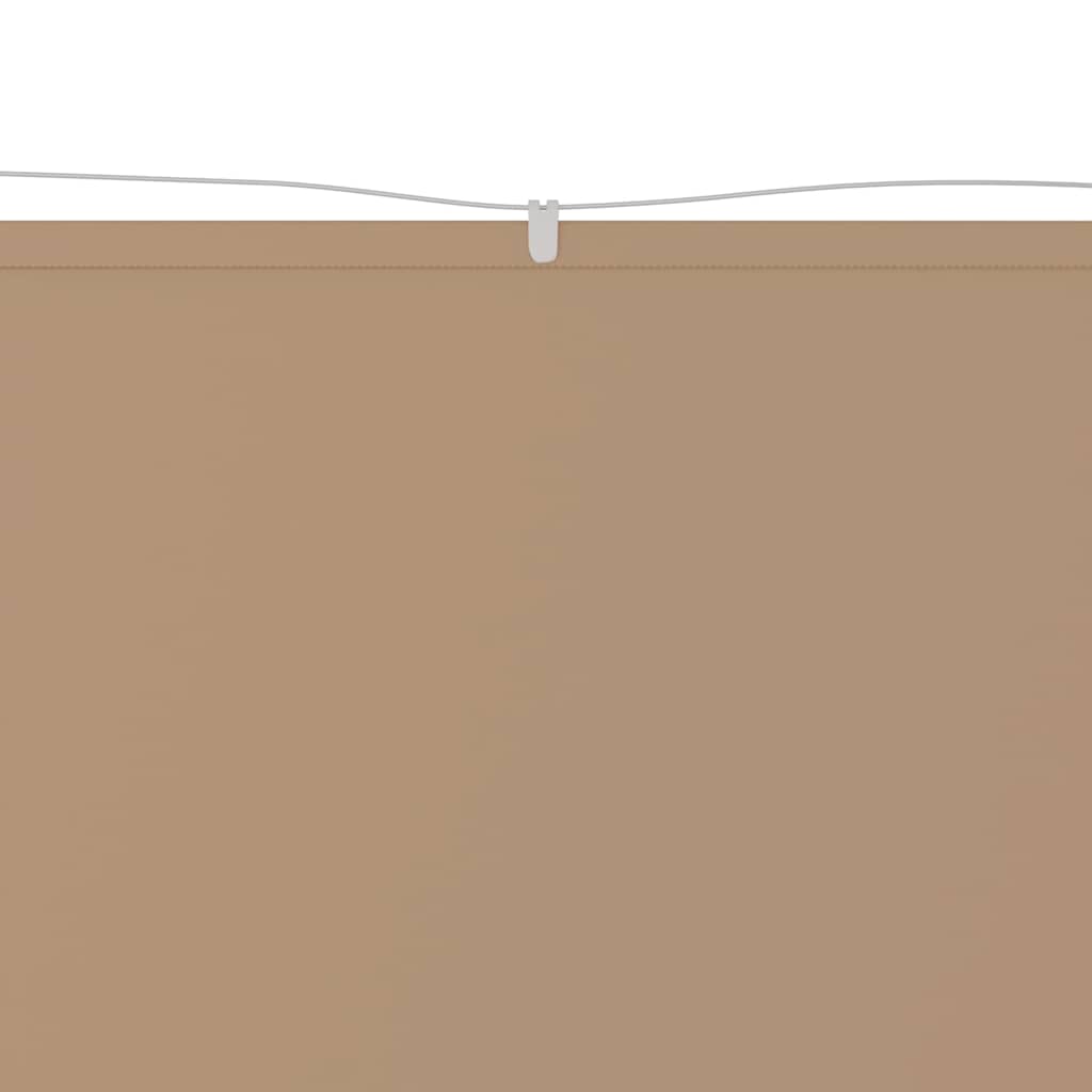 Τέντα Κάθετη Taupe 100 x 800 εκ. από Ύφασμα Oxford
