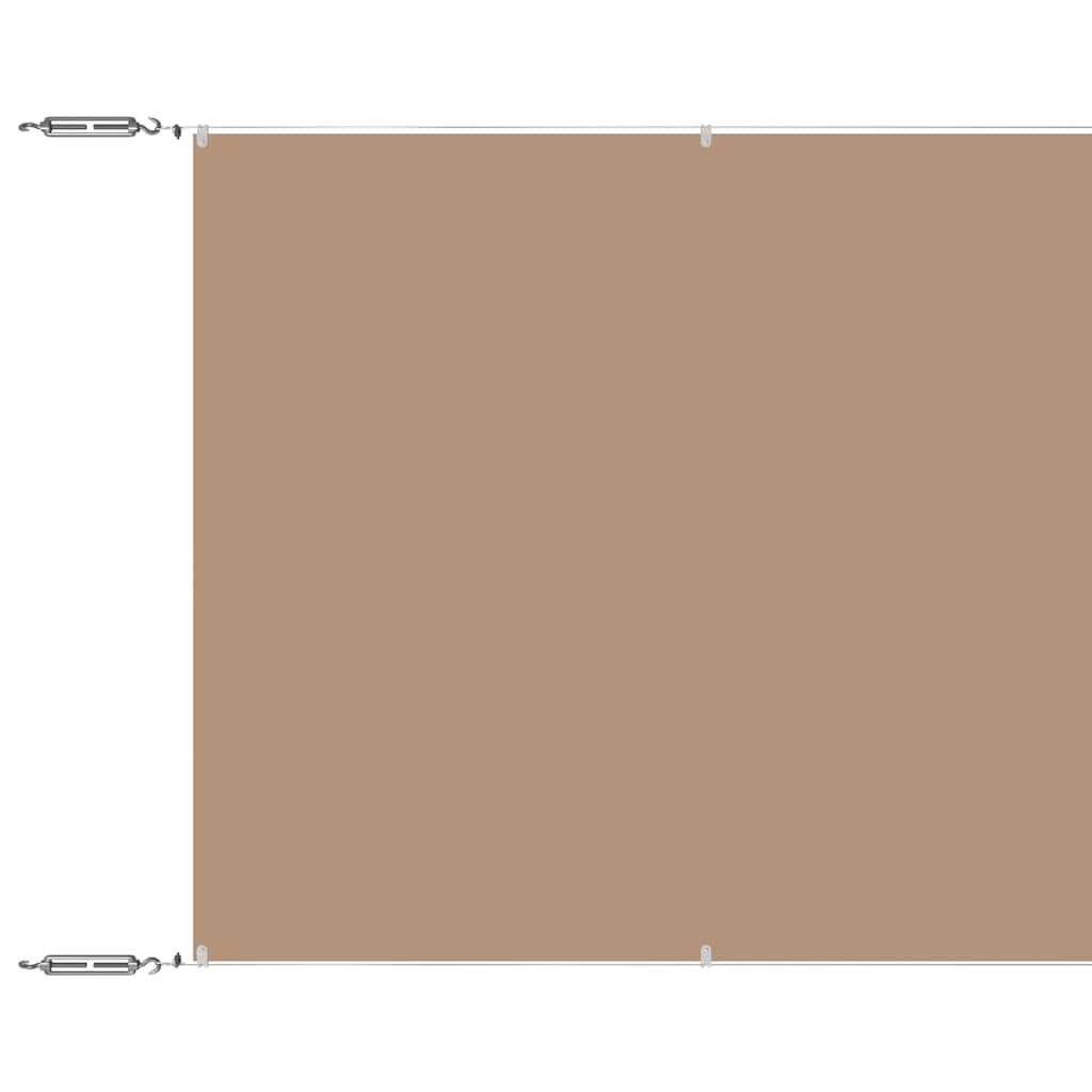 Τέντα Κάθετη Taupe 100 x 1000 εκ. από Ύφασμα Oxford - PAKOBAZAAR