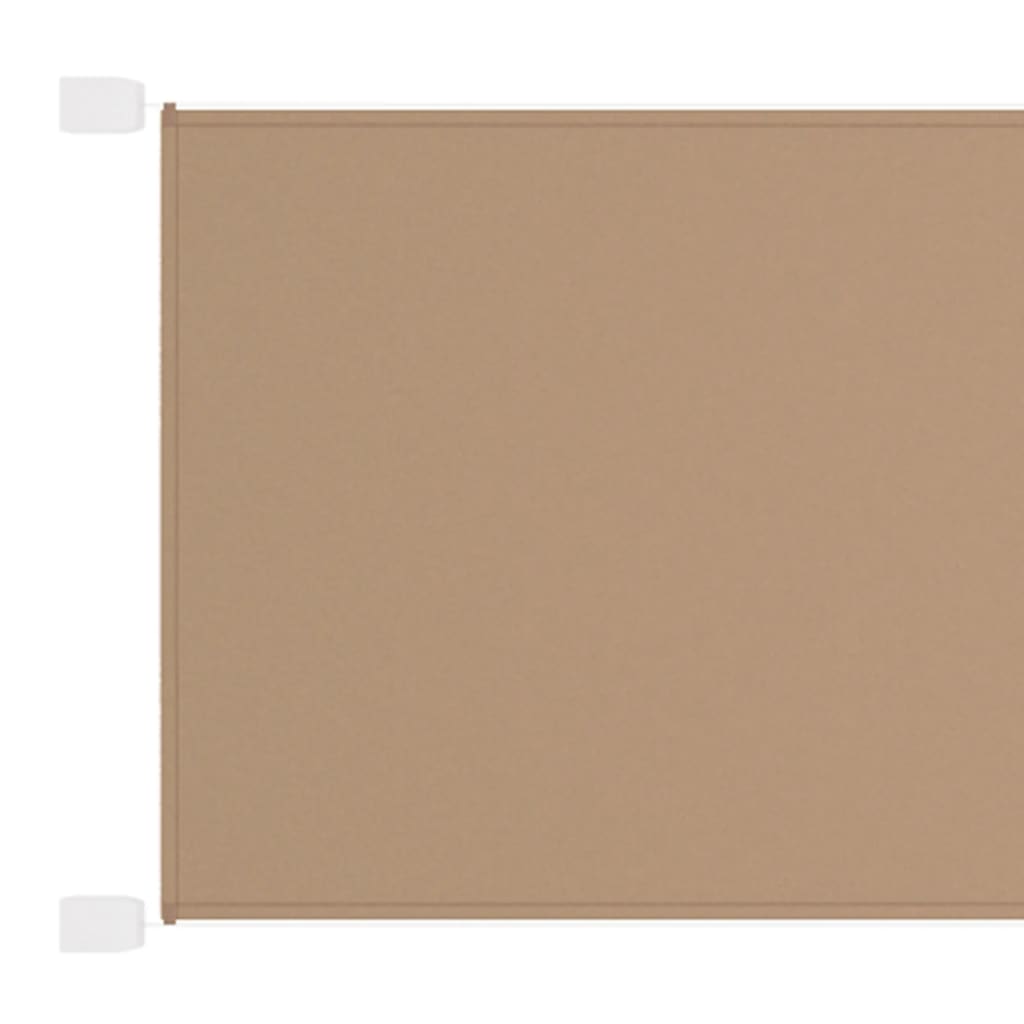 Τέντα Κάθετη Taupe 140 x 420 εκ. από Ύφασμα Oxford - PAKOBAZAAR