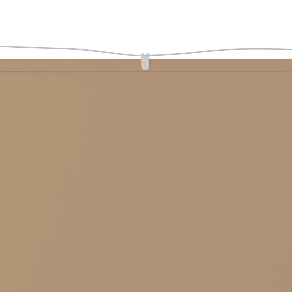 Τέντα Κάθετη Taupe 140 x 420 εκ. από Ύφασμα Oxford - PAKOBAZAAR