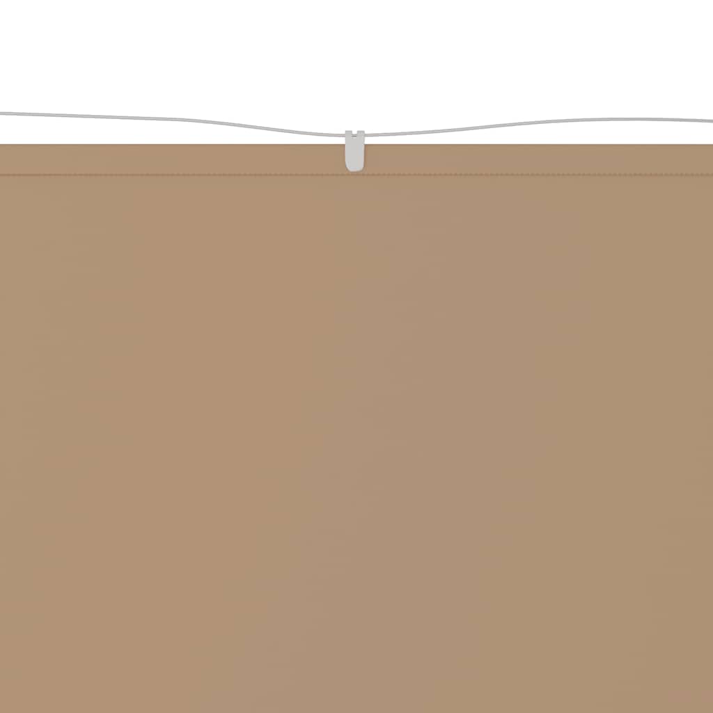 Τέντα Κάθετη Taupe 180 x 1000 εκ. από Ύφασμα Oxford - PAKOBAZAAR