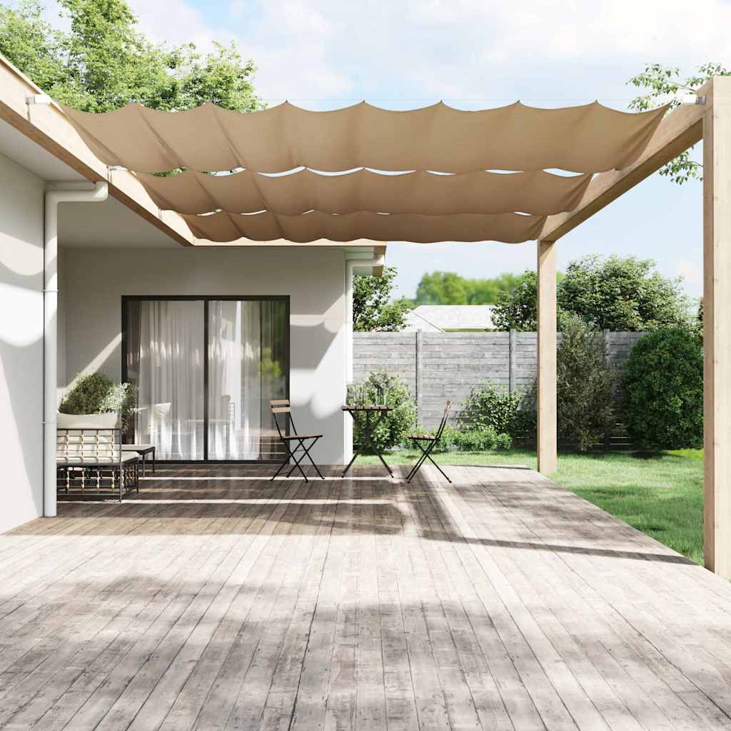 Τέντα Κάθετη Taupe 250 x 360 εκ. από Ύφασμα Oxford