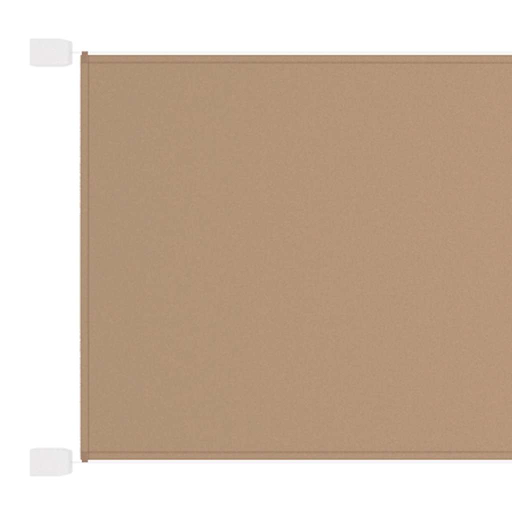 Τέντα Κάθετη Taupe 300 x 360 εκ. από Ύφασμα Oxford
