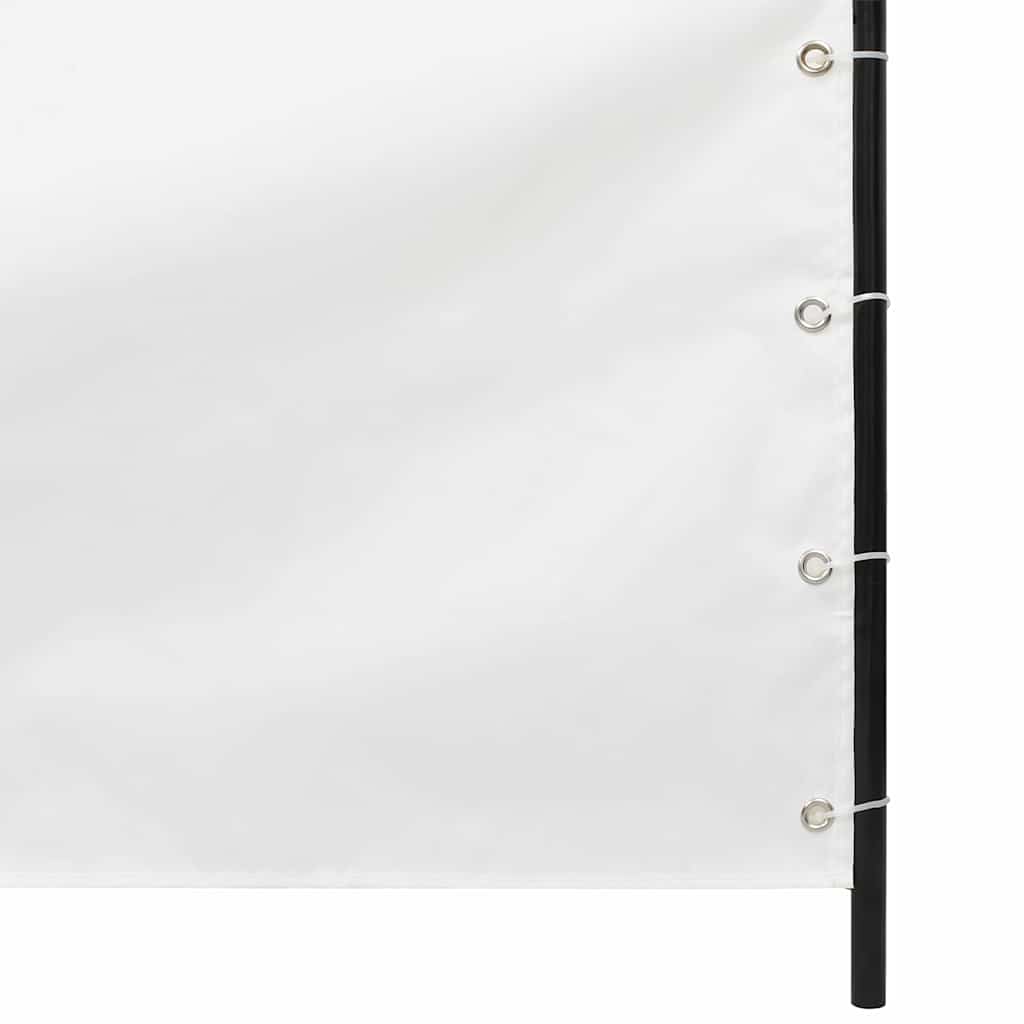 Διαχωριστικό Βεράντας Λευκό 160 x 240 εκ. Ύφασμα Oxford