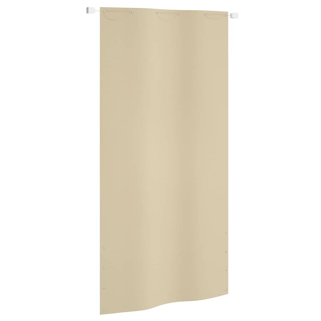 Διαχωριστικό Βεράντας Μπεζ 120 x 240 εκ. Ύφασμα Oxford - Pakobazaar