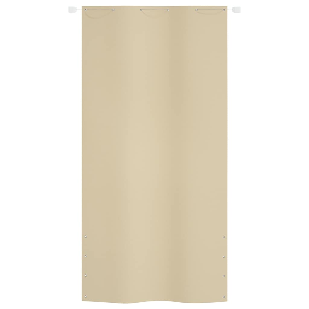 Διαχωριστικό Βεράντας Μπεζ 120 x 240 εκ. Ύφασμα Oxford - Pakobazaar
