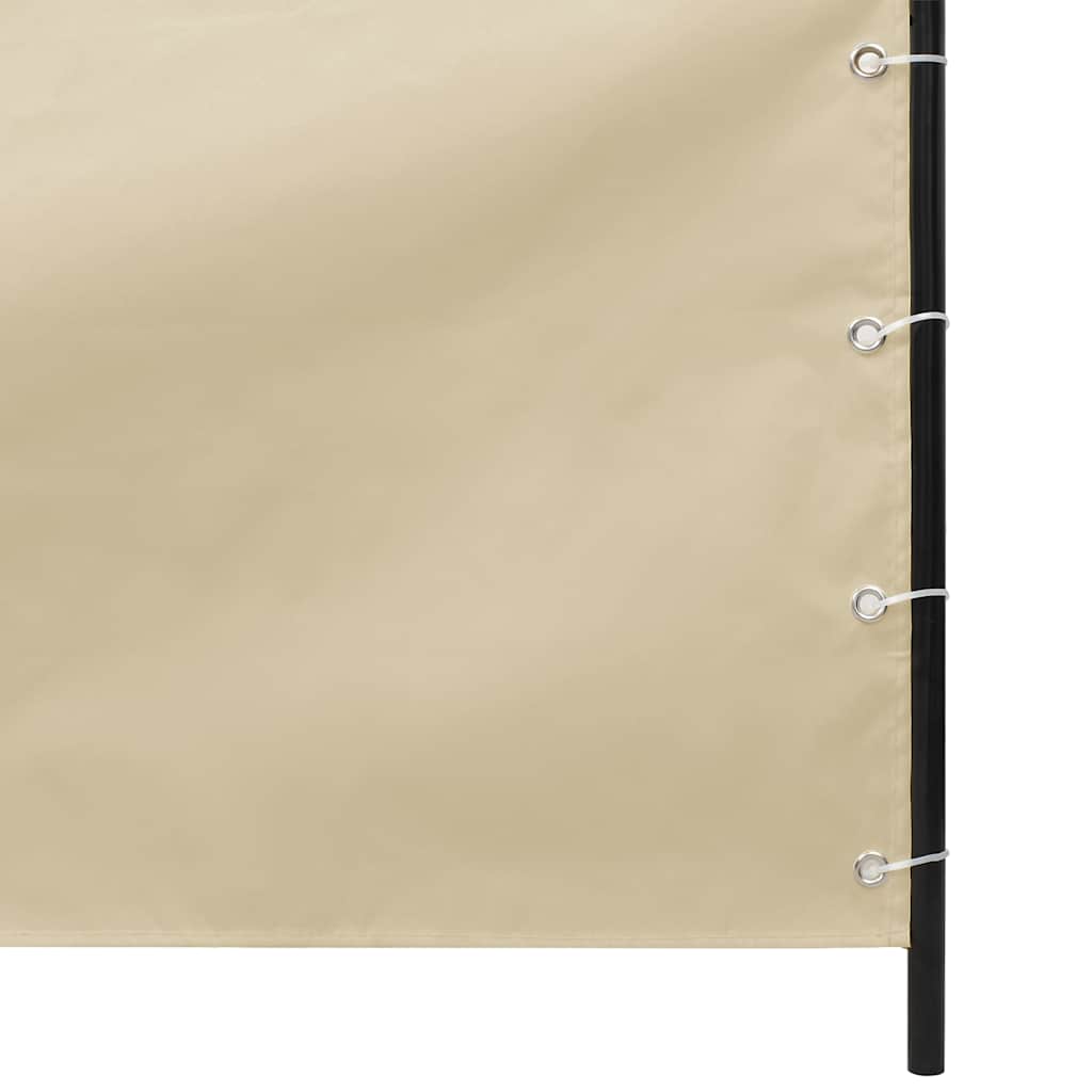 Διαχωριστικό Βεράντας Μπεζ 120 x 240 εκ. Ύφασμα Oxford - Pakobazaar