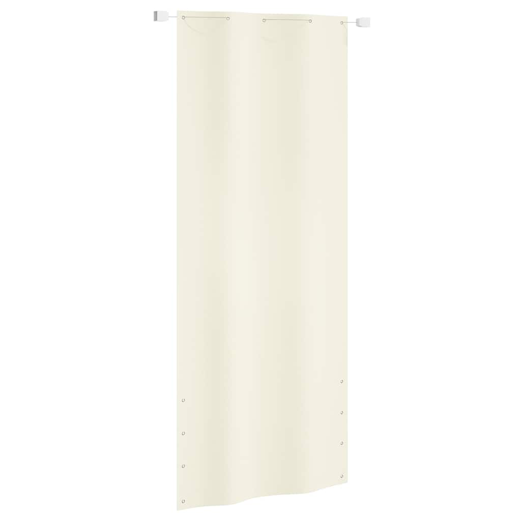 Διαχωριστικό Βεράντας Κρεμ 100 x 240 εκ. Ύφασμα Oxford