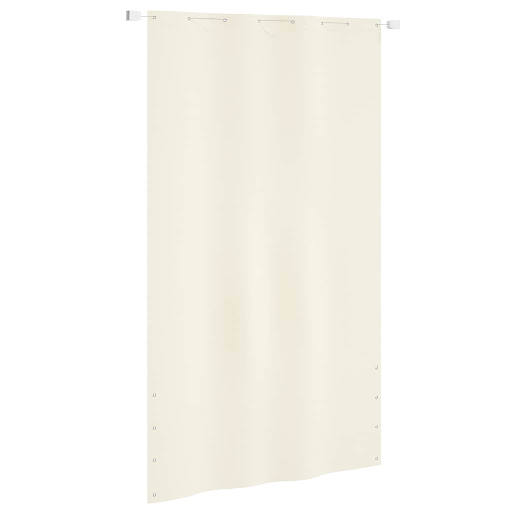 Διαχωριστικό Βεράντας Κρεμ 140 x 240 εκ. Ύφασμα Oxford