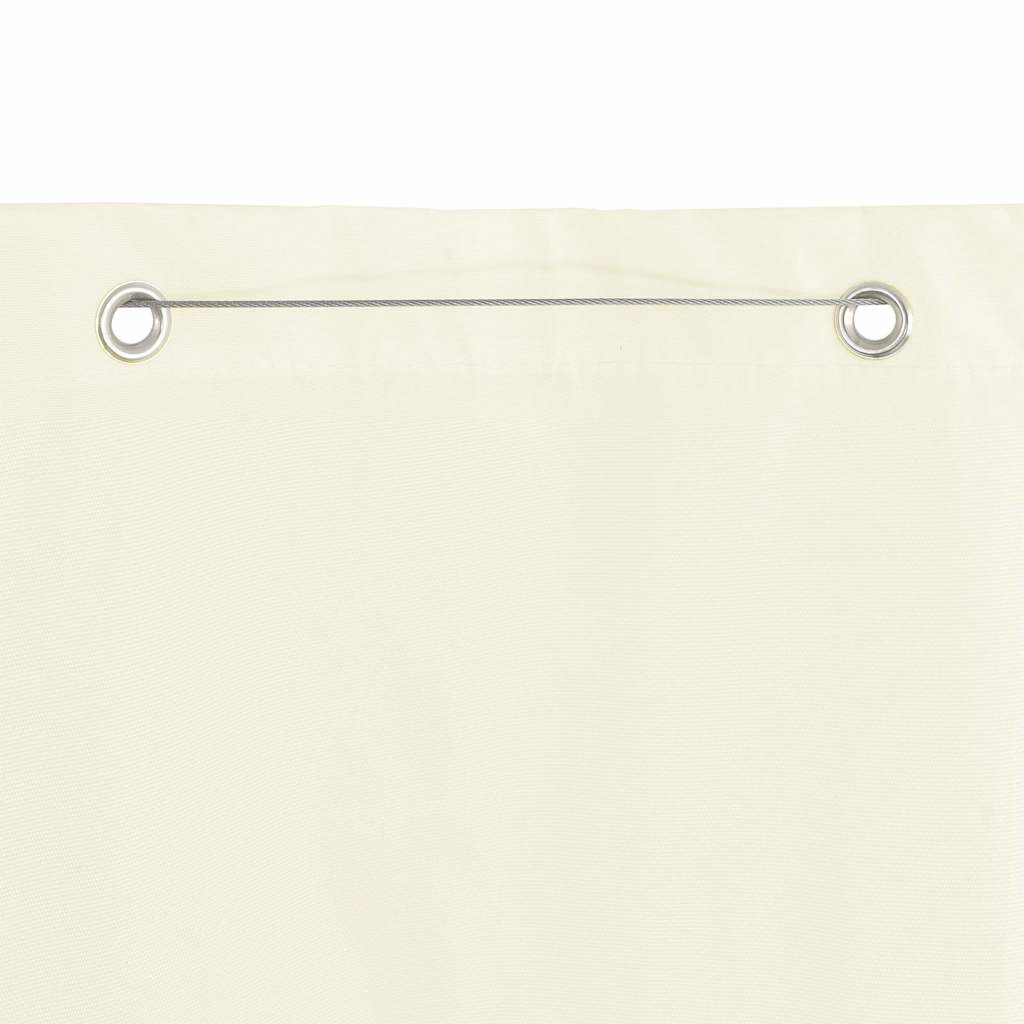 Διαχωριστικό Βεράντας Κρεμ 140 x 240 εκ. Ύφασμα Oxford