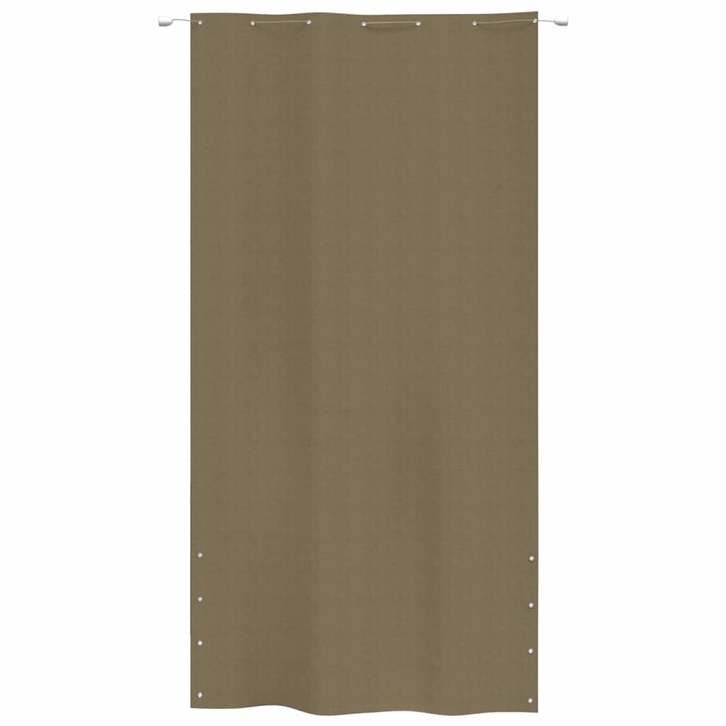 Διαχωριστικό Βεράντας Taupe 140 x 240 εκ. Ύφασμα Oxford