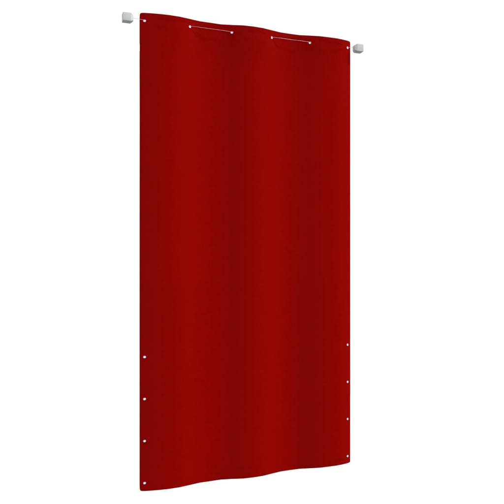 Διαχωριστικό Βεράντας Κόκκινο 120 x 240 εκ. Ύφασμα Oxford - PAKOBAZAAR