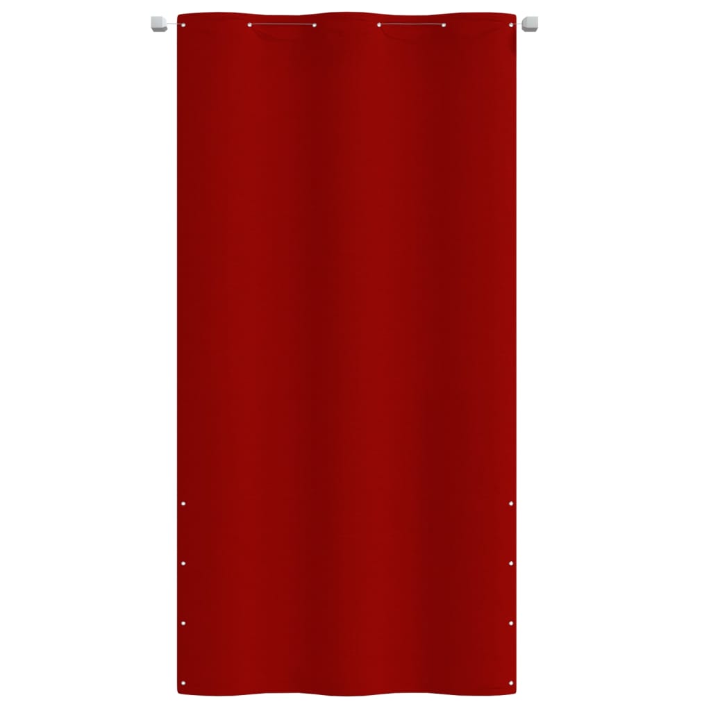 Διαχωριστικό Βεράντας Κόκκινο 120 x 240 εκ. Ύφασμα Oxford - PAKOBAZAAR