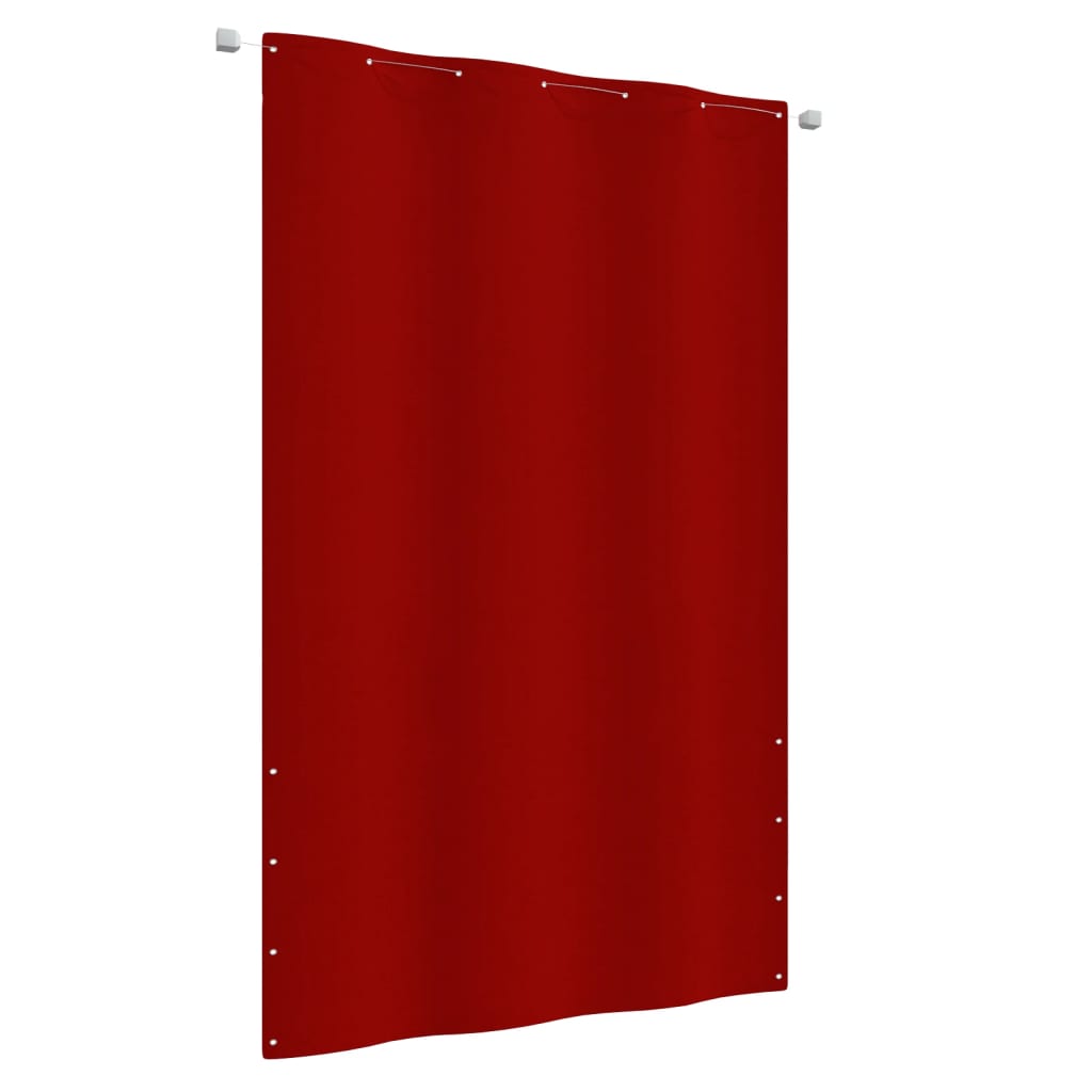 Διαχωριστικό Βεράντας Κόκκινο 140 x 240 εκ. Ύφασμα Oxford - PAKOBAZAAR