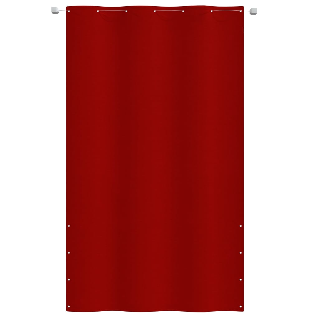 Διαχωριστικό Βεράντας Κόκκινο 140 x 240 εκ. Ύφασμα Oxford - PAKOBAZAAR