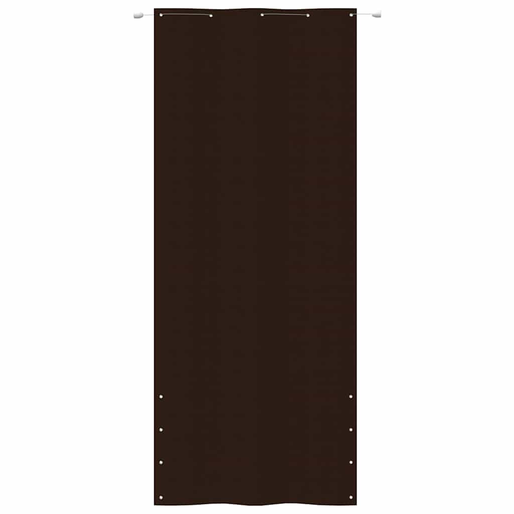 Διαχωριστικό Βεράντας Καφέ 100 x 240 εκ. Ύφασμα Oxford