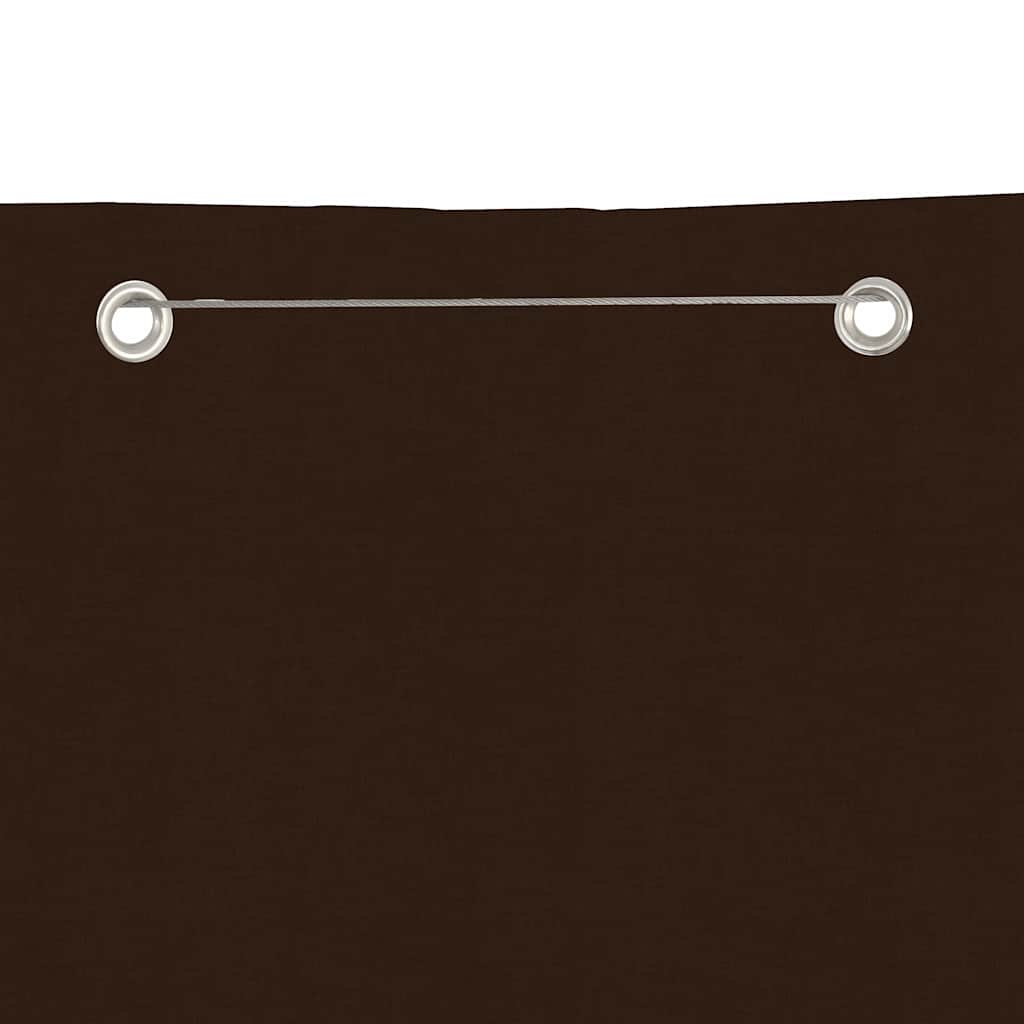 Διαχωριστικό Βεράντας Καφέ 100 x 240 εκ. Ύφασμα Oxford