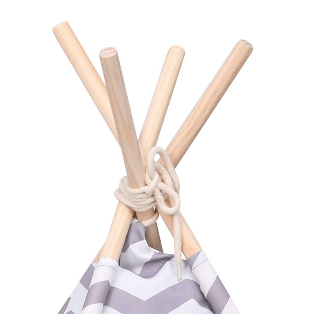 Σκηνή Γάτας Teepee Γκρι 60 x 60 x 70 εκ. Peach Skin με Σάκο