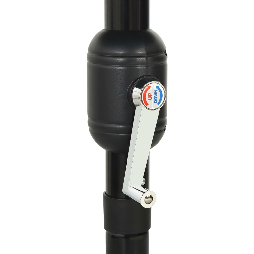 Ομπρέλα Κήπου 3 Επιπέδων Taupe 3,5 μ. με Ιστό Αλουμινίου