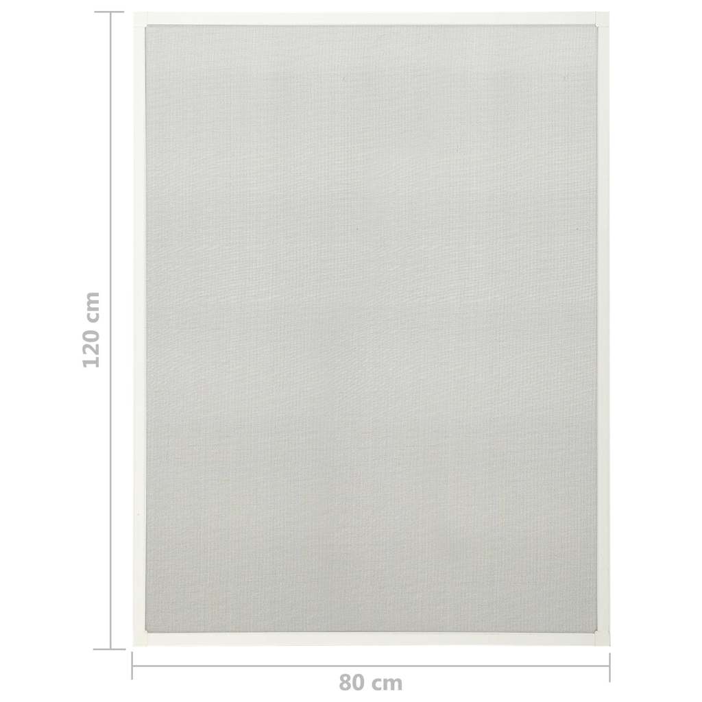 Σήτα Παραθύρου Λευκή 80 x 120 εκ.