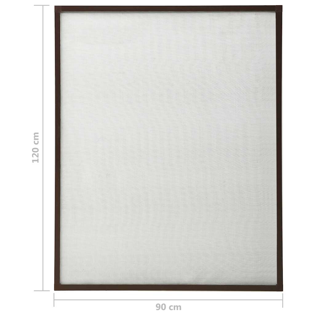 Σήτα Παραθύρου Καφέ 90 x 120 εκ.