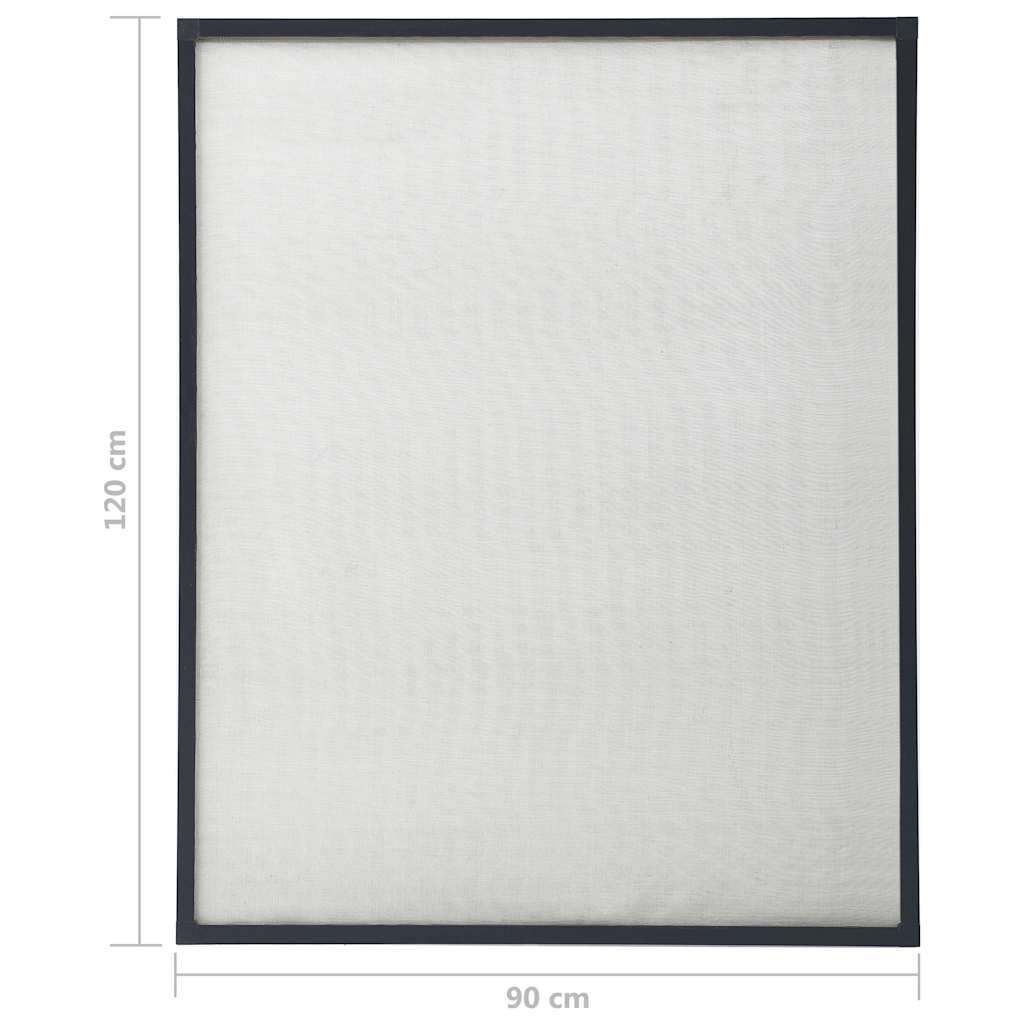 Σήτα Παραθύρου Ανθρακί 90 x 120 εκ.