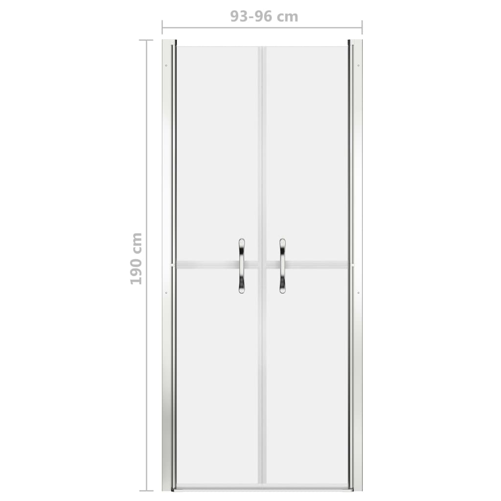 Πόρτα Ντουζιέρας με Αμμοβολή 96 x 190 εκ. από ESG - PAKOBAZAAR