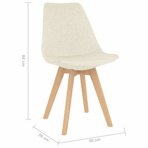 Σετ Τραπεζαρίας 5 Τεμαχίων Κρεμ