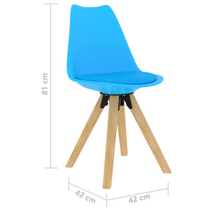 Σετ Τραπεζαρίας 5 Τεμαχίων Μπλε 120x60 εκ.